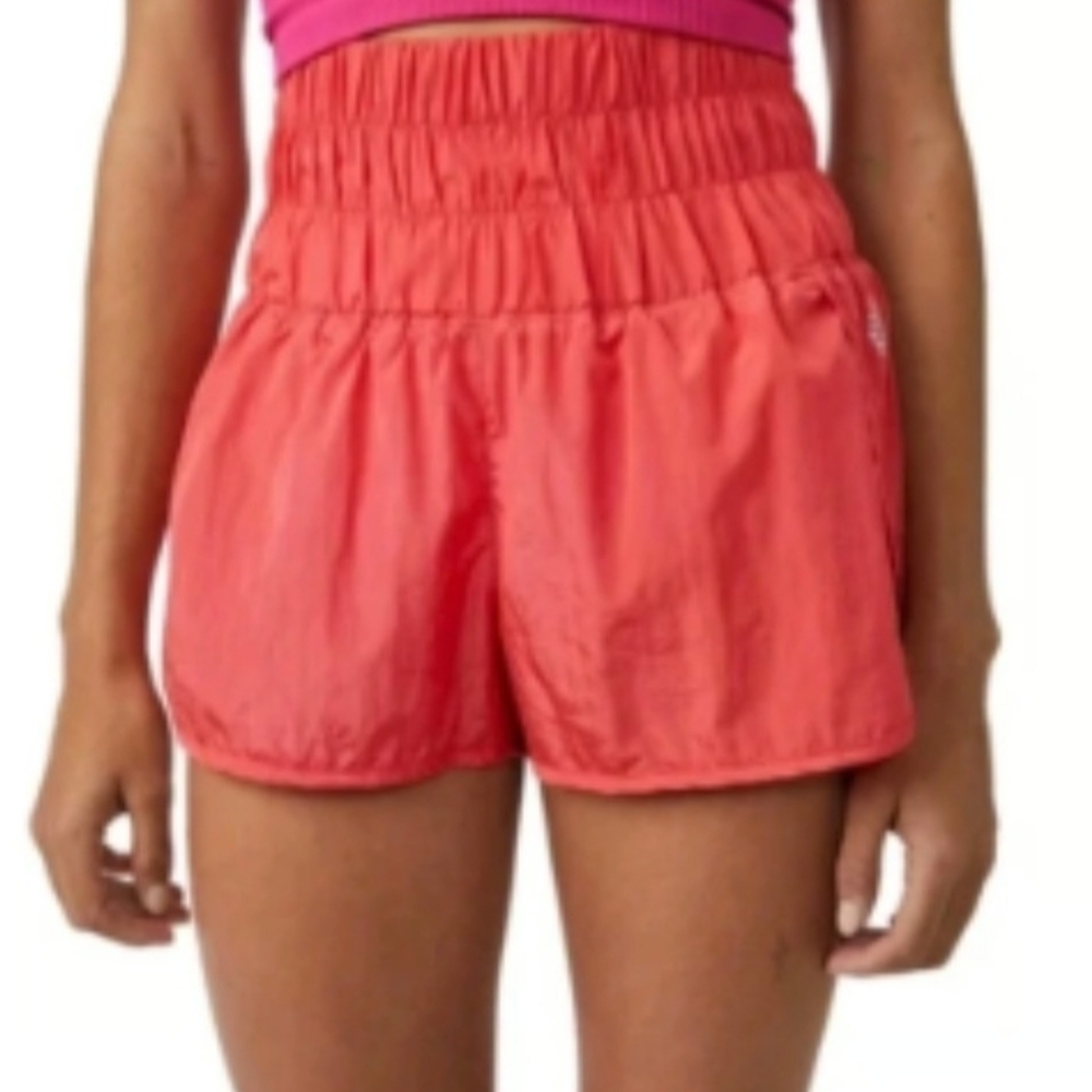 NWT!! FP Movement by Free People The Way Home Red/verml Athletic Shorts Size MED
